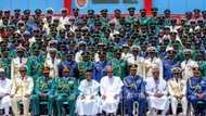 Shugaba Buhari ya halarci taron yaye manyan Sojoji a garin Jaji (Kalli kayatattun hotunan)