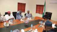 Saraki leads high-powered nPDP delegation to Aso Rock, meets Osinbajo