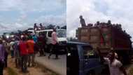 Thousands of IPOB supporters head to Nnamdi Kanu’s home as army lay siege (photos)