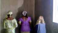 Lagos residents storm church to see alleged image of Jesus Christ on a wall (Photo)
