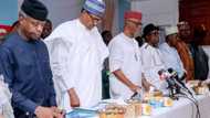 Updated: Buhari opposes tenure extension of Oyegun, makes new demand
