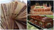 Man buried with N17 million to bribe God on his way to heaven (photos)