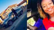 23-year-old lady praises dad for getting her a furnished apartment and a BMW worth N35m after graduation
