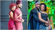 Banky W showers praises on his wife Adesua, calls her the most beautiful woman in Nigerian history