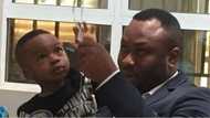 I am a proud father - Olakunle Churchill says as he shades Tonto Dikeh on father's day