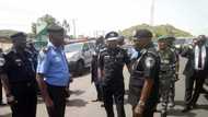 Just in: 4 Nigerian policemen killed by suspected robbers in Edo state, set ablaze