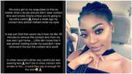 Don't smoke while wearing contact lens - Pretty lady warns everyone