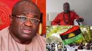 We'll shut down Umuahia if Nnamdi Kanu's father is dethroned - Ibeku Youth Assembly warns Governor Ikpeazu