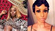 Teddy A's babymama Layla Amani shades BamBam
