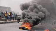 Riot in Lagos as Hausa man allegedly killed Yoruba driver over N30 (Photos)