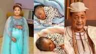 Alaafin of Oyo and young wife welcome twins