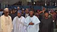 Update: Niger state stands still as OBJ joins Osinbajo for Economic Summit (See Photos)