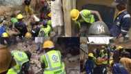 Tears flow in Lagos as 2 people die in building collapse (photos)