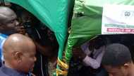 BREAKING: INEC suspends election in 8 LGAs as violence erupts in Rivers rerun (photos)