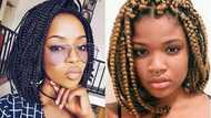 Style your short bob braids in a trendy way in 2018