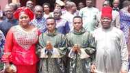 Identical twins ordained Catholic priests the same day in Anambra state