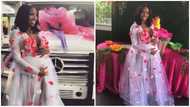 Man surprises his heavily pregnant girlfriend with Mercedes G-wagon worth about N44m