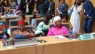 Aisha Buhari arrives Ethopia for African first ladies meeting, leaves for London July 4 to see husband