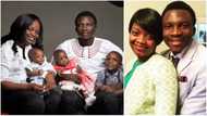 Lady who was told would not have kids, shares story of how she gave birth to 3 children (photo)