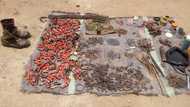 Herdsmen: See what army recovered after a raid in Southern Kaduna (Photos)