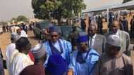 Ziyarar Nasarawa: Yadda Gwamna Almakura ya sha ruwan yabo a wurin Buhari