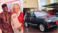 Better husband! Peter Okoye surprises his wife with a Range Rover SUV worth N24million