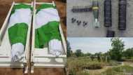 Nigerian Army buries two soldiers killed by Boko Haram, recovers IED (see photos)