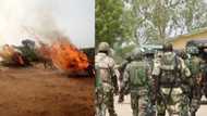 Nigerian soldiers record another success, raid camps in Zamfara forest and make recovery (photos)