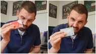 Famous British OAP reveals his sugar daddy days are over, watch video of what he did to his 4 credit cards