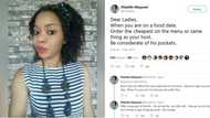 Nigerian lady schools women who go on dates with men, teaches them 'manners'