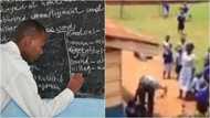 Video of father beating up his 4-year-old son in school