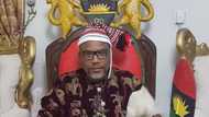 Wani babban Lauyan Najeriya ya bayyana inda Nnamdi Kanu yake