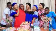 Kalli zafafan hotunan Rahama Sadau tare da yan gidansu