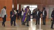 Drama in National Assembly as Senator Dino Melaye appears in his academic robe (Photo)