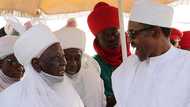 Buhari Bayajiddan Daura ya yi ma Sarkin Daura addu’ar samun lafiya