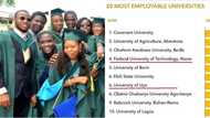 Top 20 Nigerian universities with most EMPLOYABLE graduates (No 7 is unexpected)