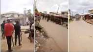 Just in: Nnamdi Kanu’s home under siege - Lawyer raises alarm as IPOB leader’s sister claims his window was shot (video)