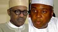 Just in: Saraki unveils STRONG evidence that President Buhari is alive and well