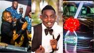 Nigerian celebrities react as Davido gifts girlfriend Porsche car as birthday gift