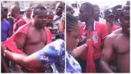SEE what people did to two men who allegedly beat up a pregnant woman (photos, video)