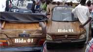 Nigerian man who constructed posh wooden car releases more photos