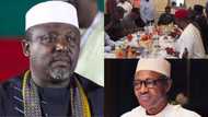 After APC leaders' London visit, Governor Okorocha reveals when Buhari will return to Nigeria