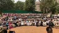 Ba gudu ba ja da baya: Mabiya Shi’a na ci gaba da zaman dirshan a Abuja don ganin an saki Zakzaky (hotuna)