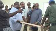 Shocking! Rivers APC candidate storms INEC office, shouts 'where is my money?' (video)