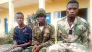 Police arrest 3 suspected kidnappers dressed in military uniform (photo)