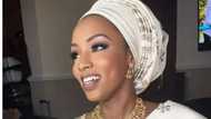 See breathtaking pictures of gorgeous Hausa bride at her wedding