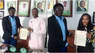 BBNaija stars Cee-C and Leo bag endorsement deal, gets plot of land each (photos)