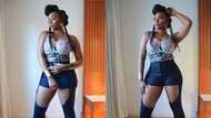 Yemi Alade dazzles in thigh-revealing outfit for France & Italy tour (Photos)