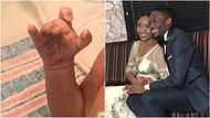 25-year-old Nigerian football star Ahmed Musa and wife welcome first baby (photo)
