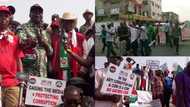 Live Updates: Charly Boy joins NLC leaders to protest in Lagos (photos, video)